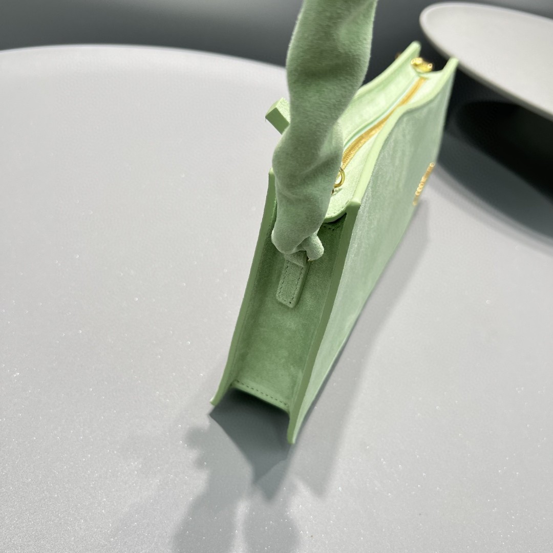 Jacquemus La Vague Ocean Curve Shoulder Bag(33-14.5-6cm) - DopestKickz