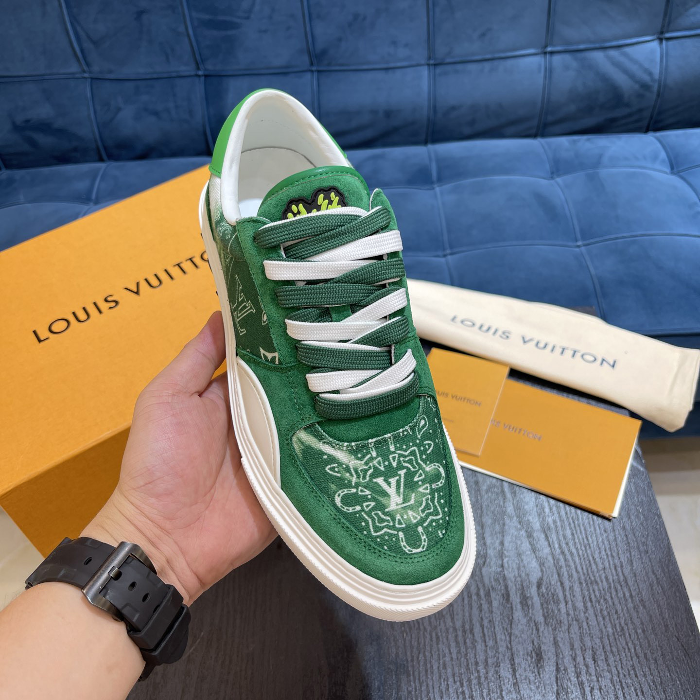 Louis Vuitton LV Ollie Sneaker      - DopestKickz