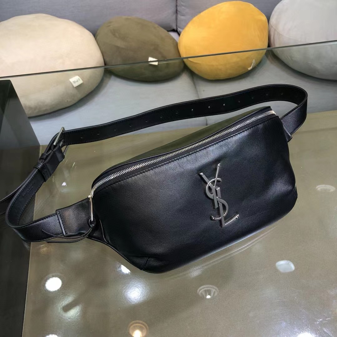 Saint Laurent Logo Bumbag（25-14-3.5cm） - DopestKickz