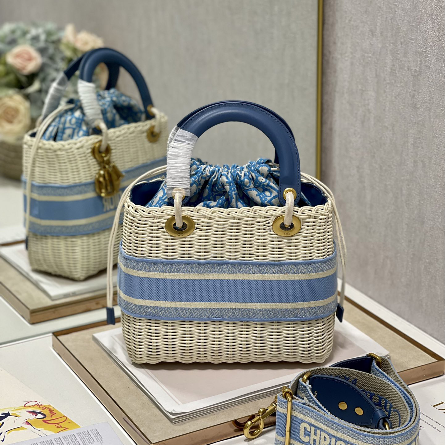 Dior Medium Lady Dior Bag(24-20-11cm) - DopestKickz