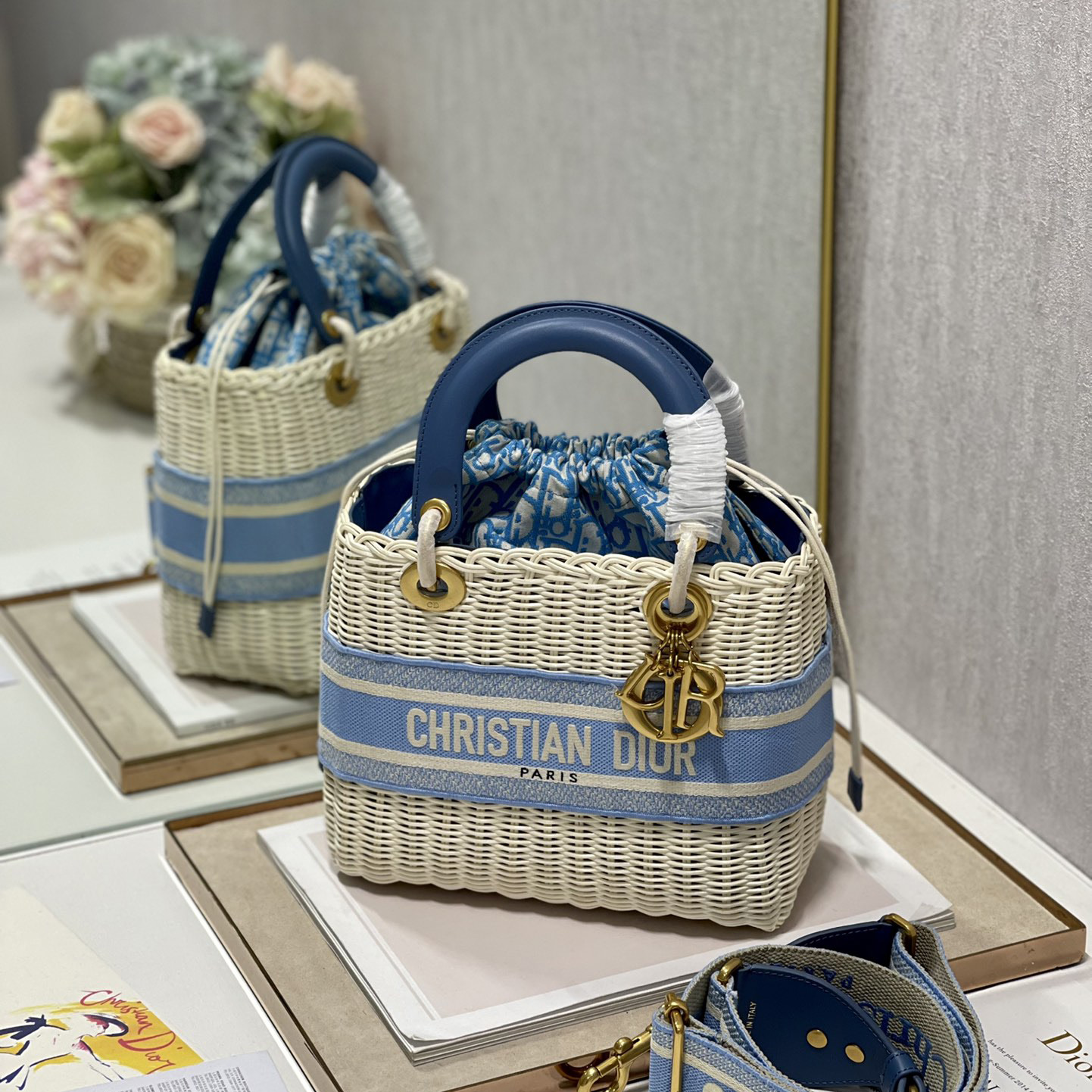 Dior Medium Lady Dior Bag(24-20-11cm) - DopestKickz