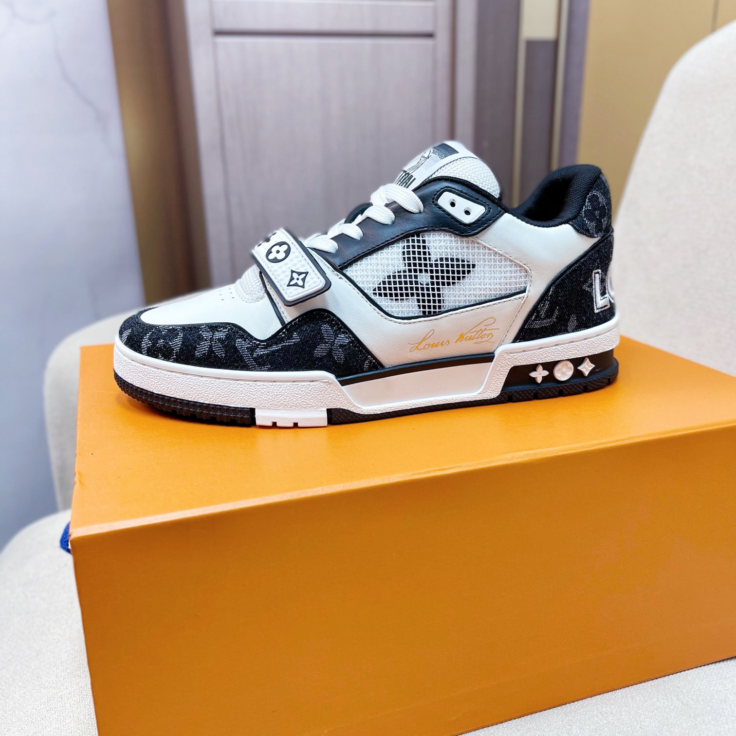 Louis Vuitton Trainer Sneaker(upon UK size) - DopestKickz