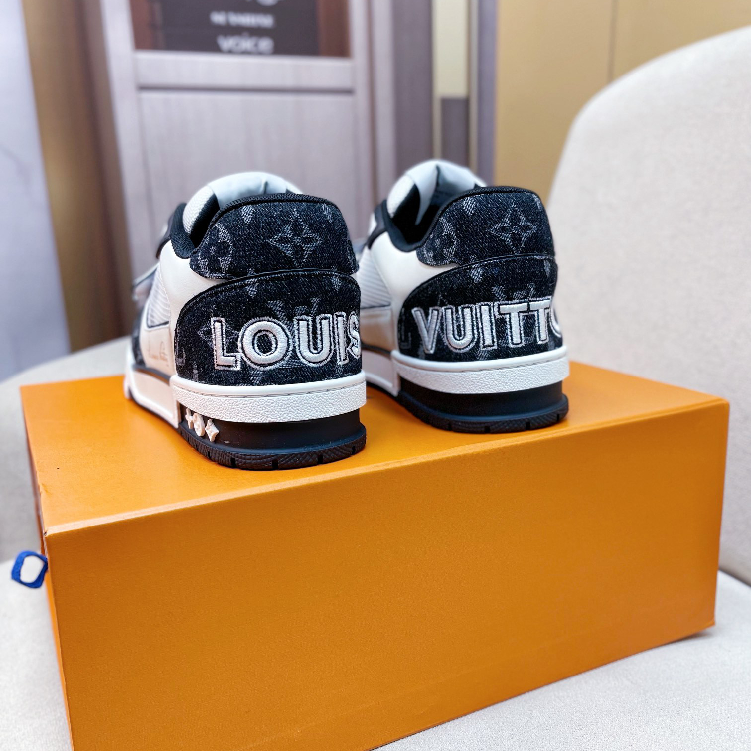Louis Vuitton Trainer Sneaker(upon UK size) - DopestKickz