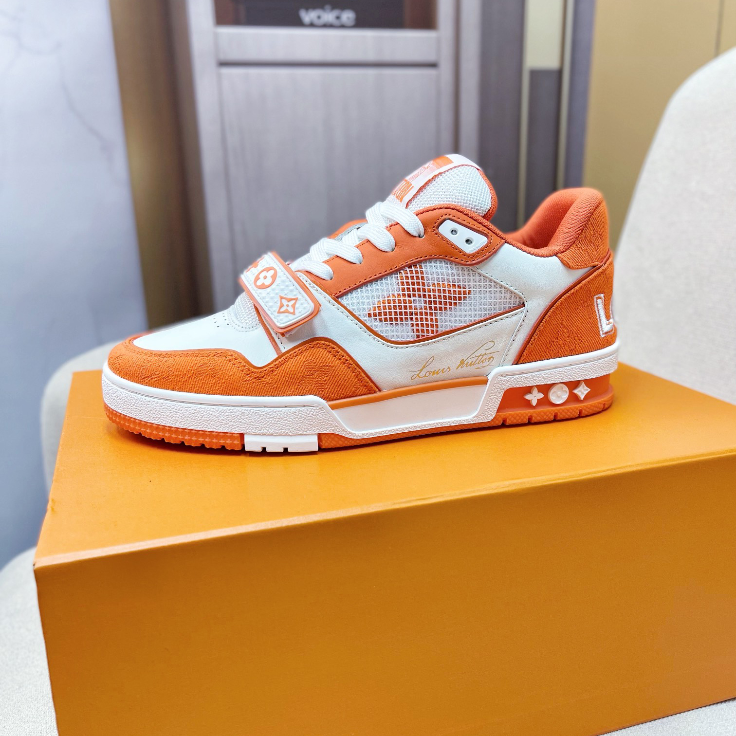 Louis Vuitton Trainer Sneaker(upon uk size) - DopestKickz