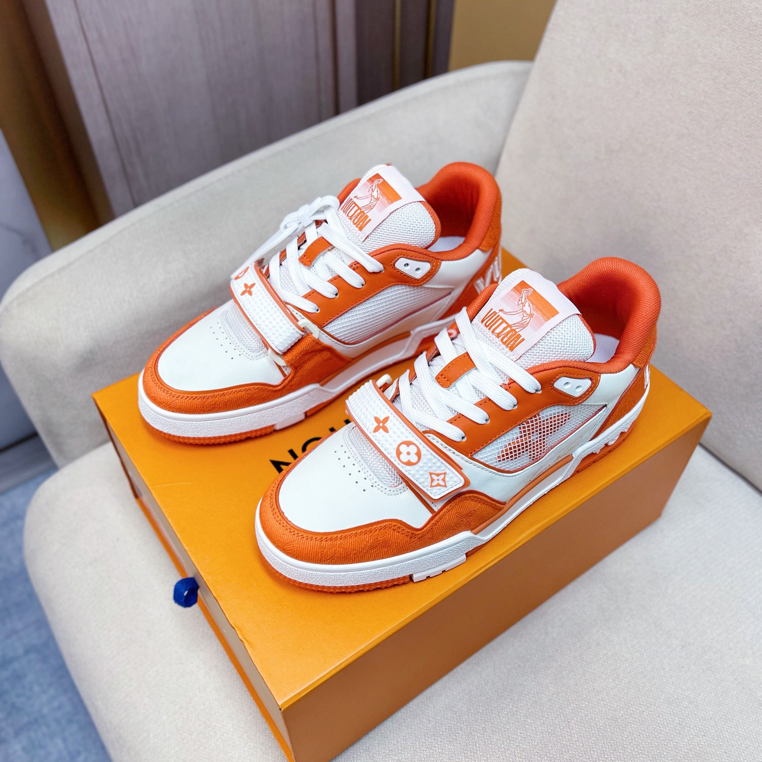 Louis Vuitton Trainer Sneaker(upon uk size) - DopestKickz