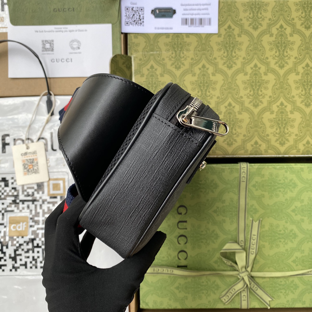 Gucci GG Black Belt Bag(24-14-5CM) - DopestKickz