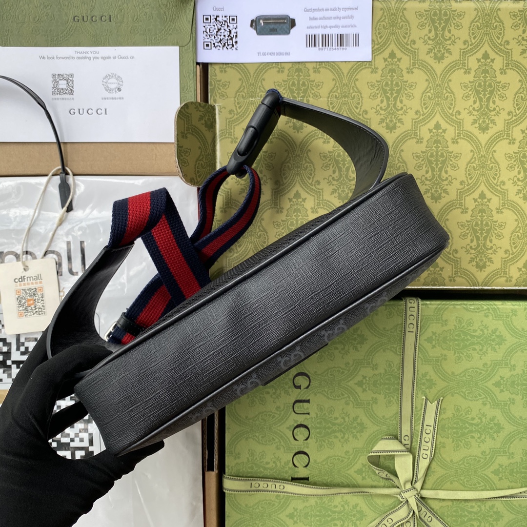 Gucci GG Black Belt Bag(24-14-5CM) - DopestKickz