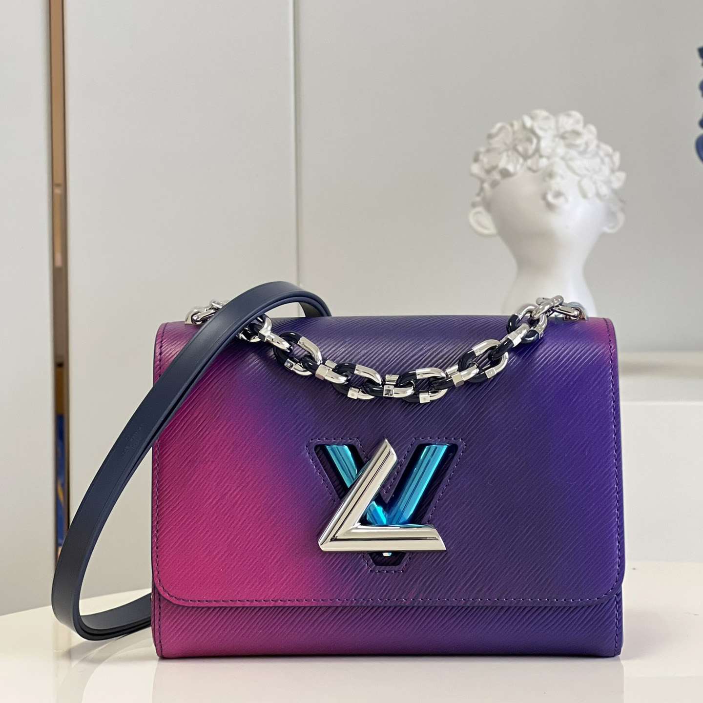 Louis Vuitton Twist MM Handbag(23-17-9.5CM)  M59894 - DopestKickz