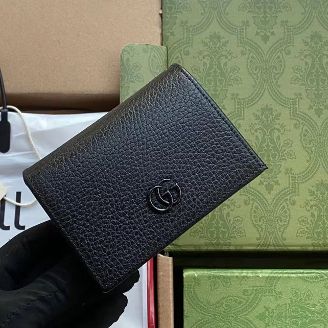 Gucci GG Marmont Card Case Wallet(11-9-3cm) - DopestKickz