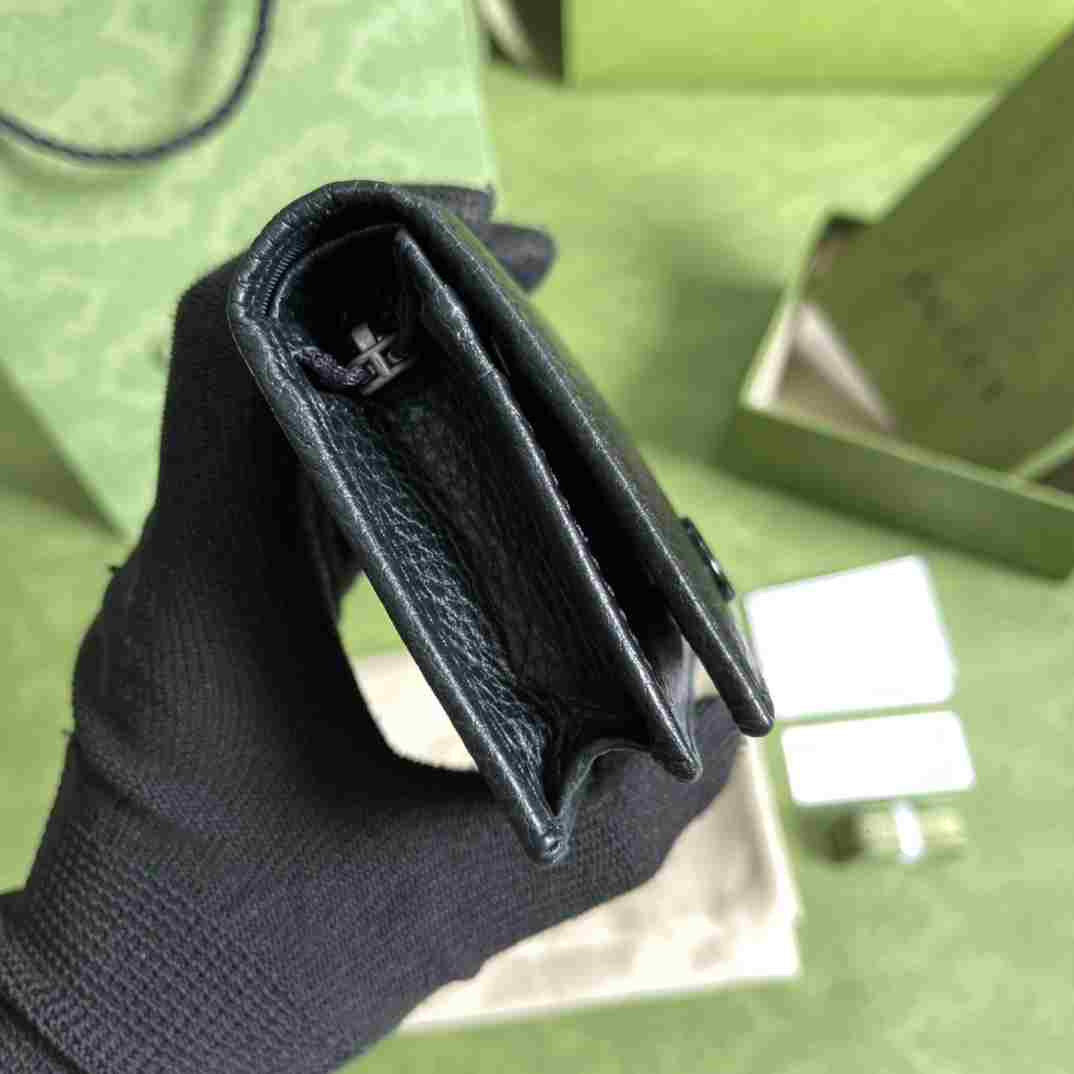 Gucci GG Marmont Card Case Wallet(11-9-3cm) - DopestKickz