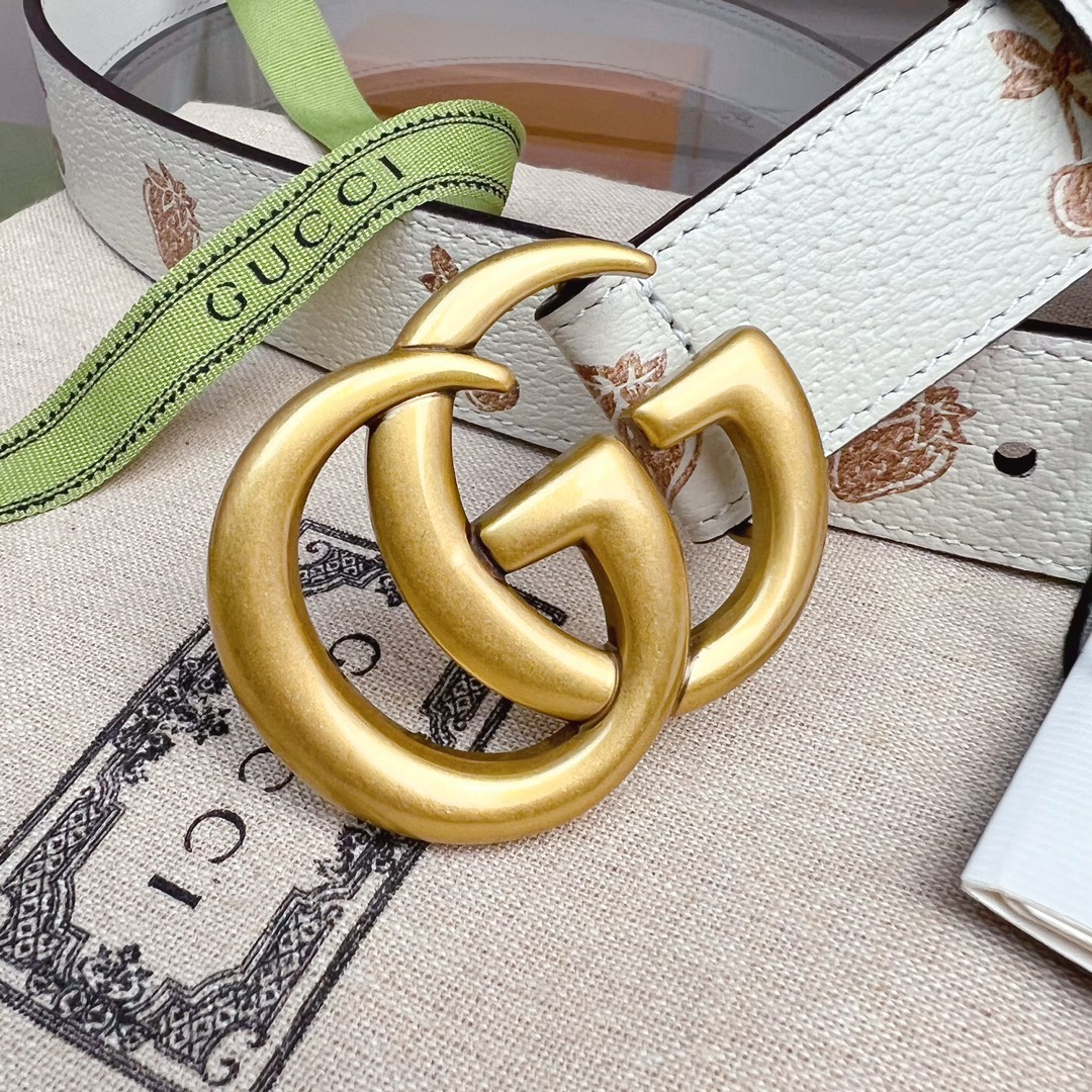 Gucci  GG Marmont Thin Belt - DopestKickz