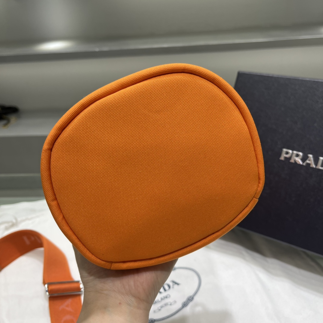 Prada Canvas Shoulder Bag(21-15-15cm)   2VH147 - DopestKickz