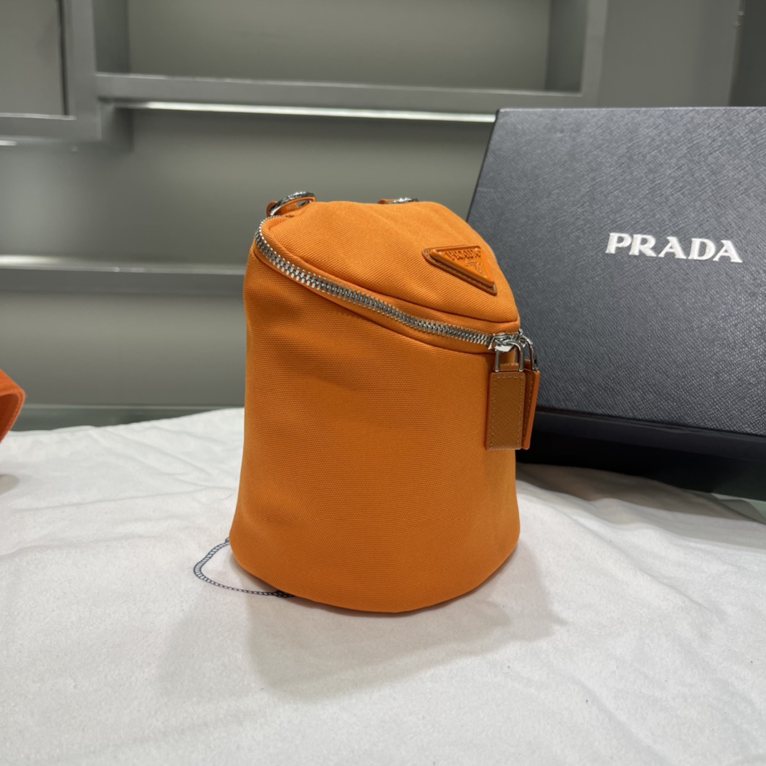 Prada Canvas Shoulder Bag(21-15-15cm)   2VH147 - DopestKickz