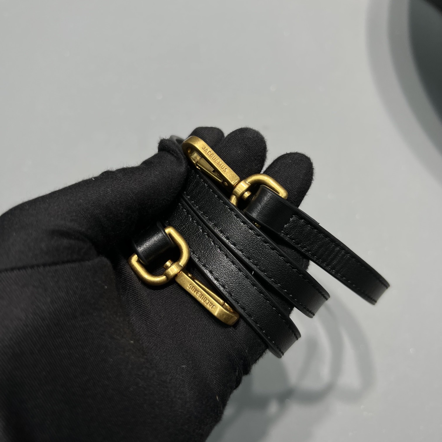 Jacquemus Le Sac Rond Circle Purse In Black(26-13-6cm) - DopestKickz