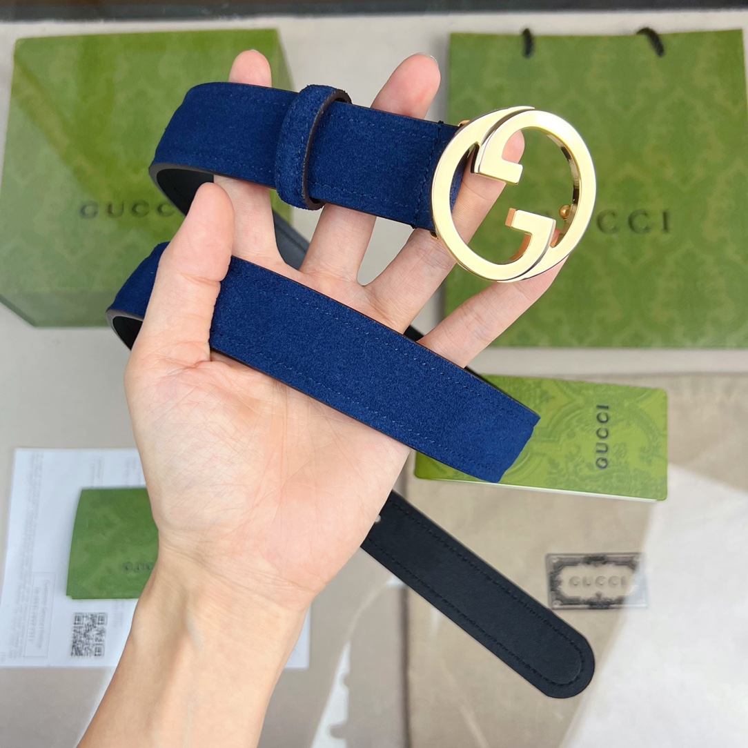 Gucci Blondie Belt  - DopestKickz