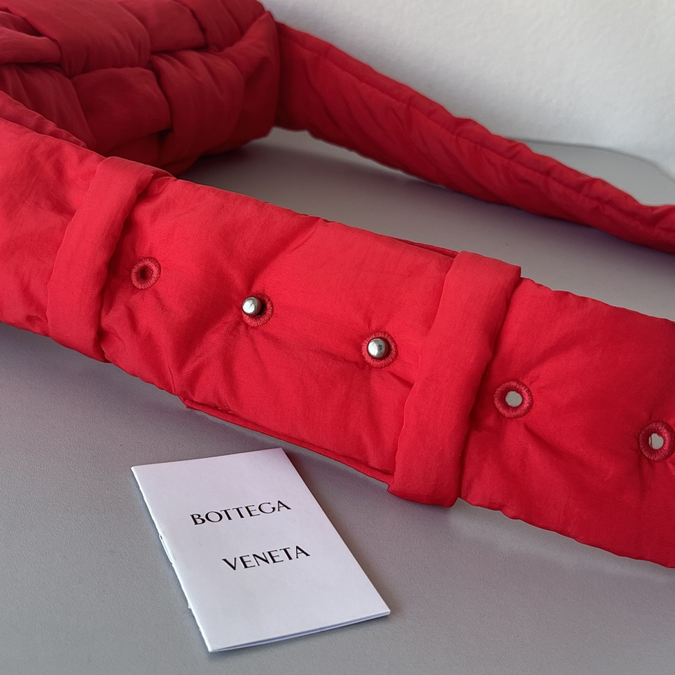 Bottega Veneta Padded Tech Cassette Padded Intreccio Nylon Cross-Body Bag(30-15-7.5cm) - DopestKickz