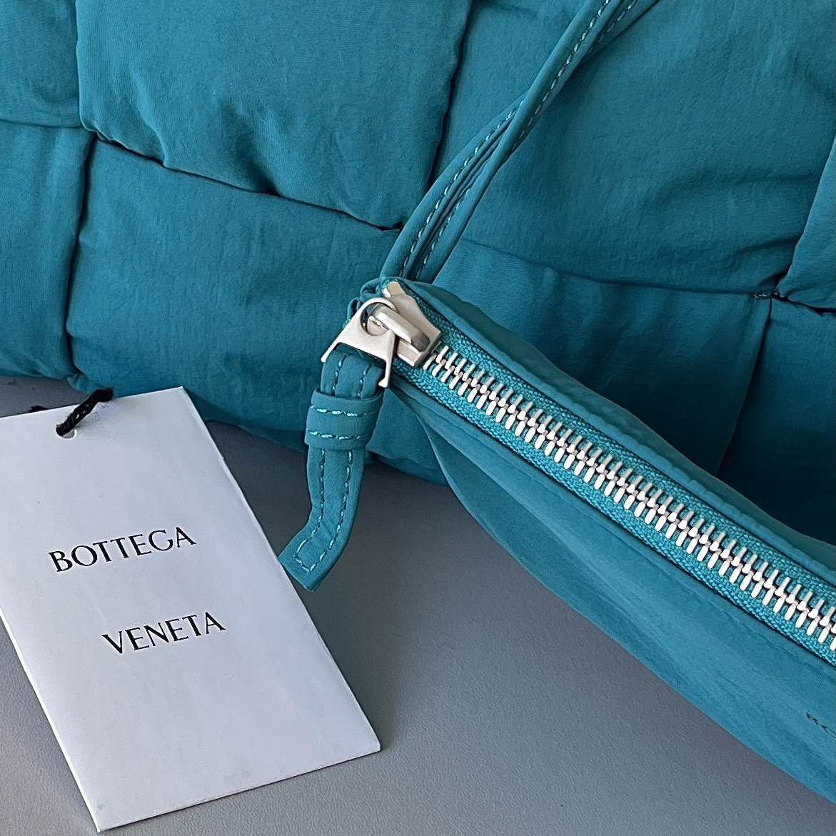 Bottega Veneta Padded Tech Cassette Padded Intreccio Nylon Cross-Body Bag(30-15-7.5cm) - DopestKickz