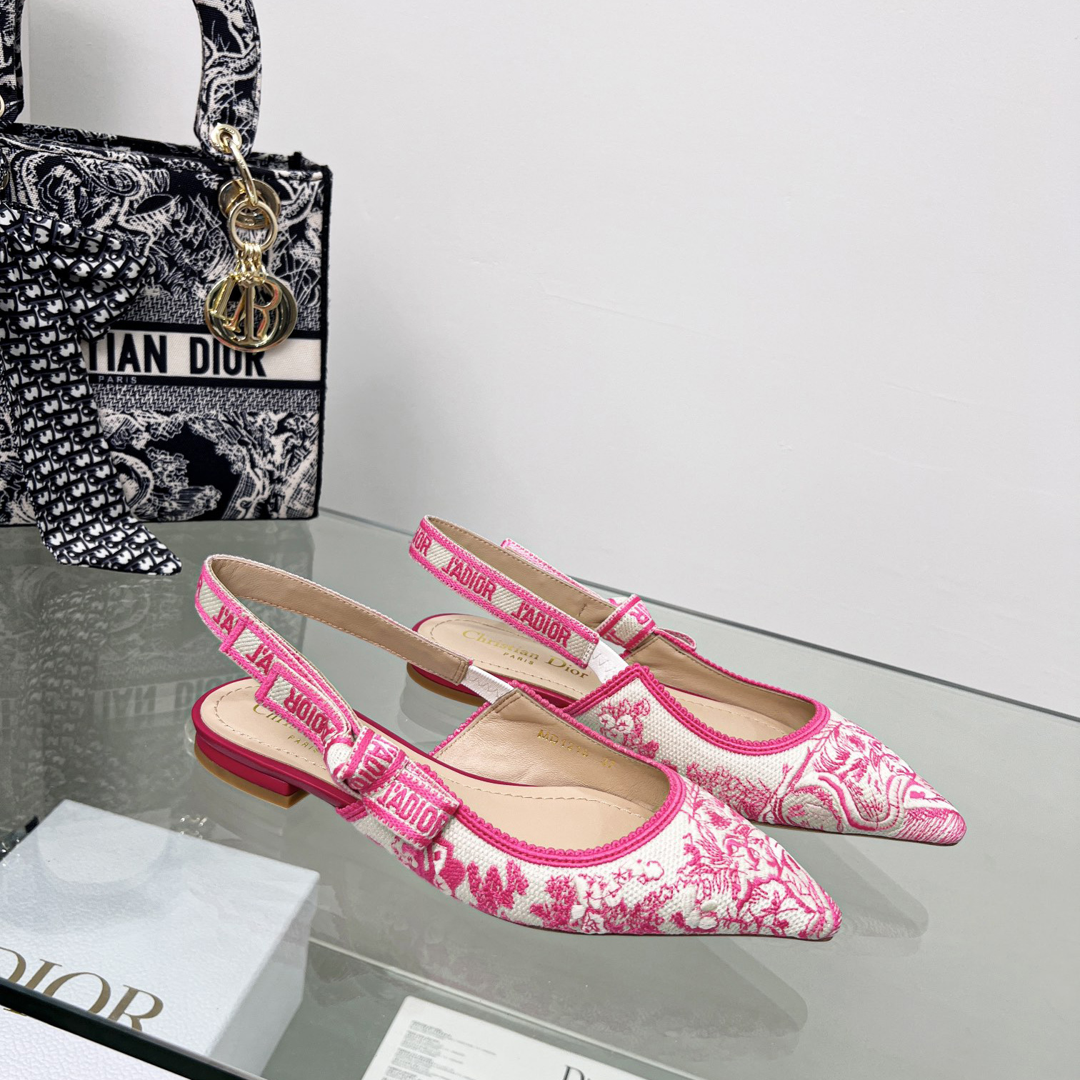 Dior J'adior Slingback Ballerina Flat - DopestKickz