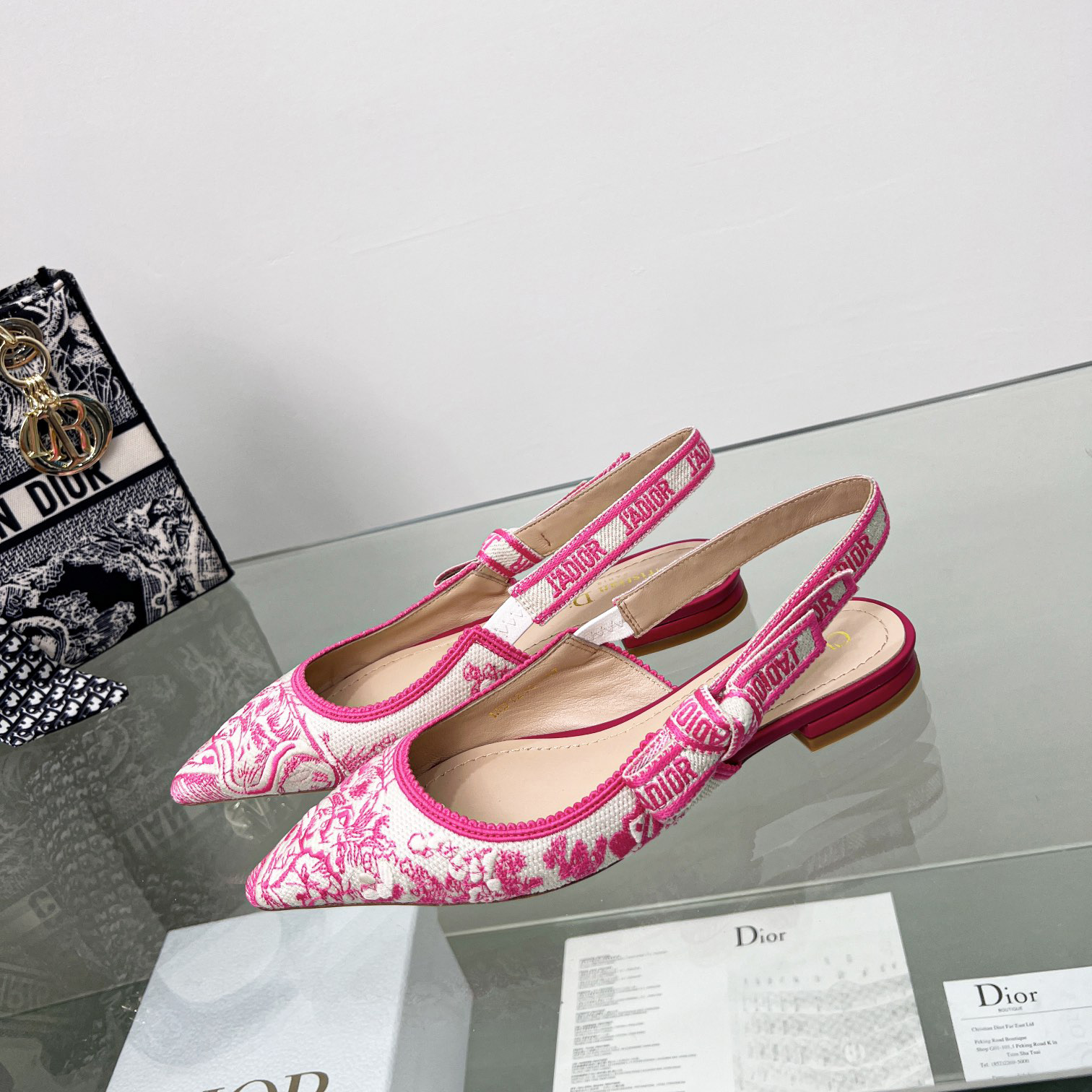 Dior J'adior Slingback Ballerina Flat - DopestKickz