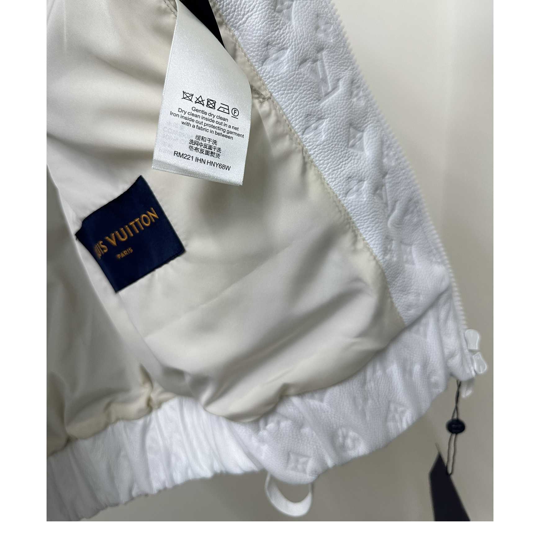 Louis Vuitton Black Monogram Leather Vest - DopestKickz