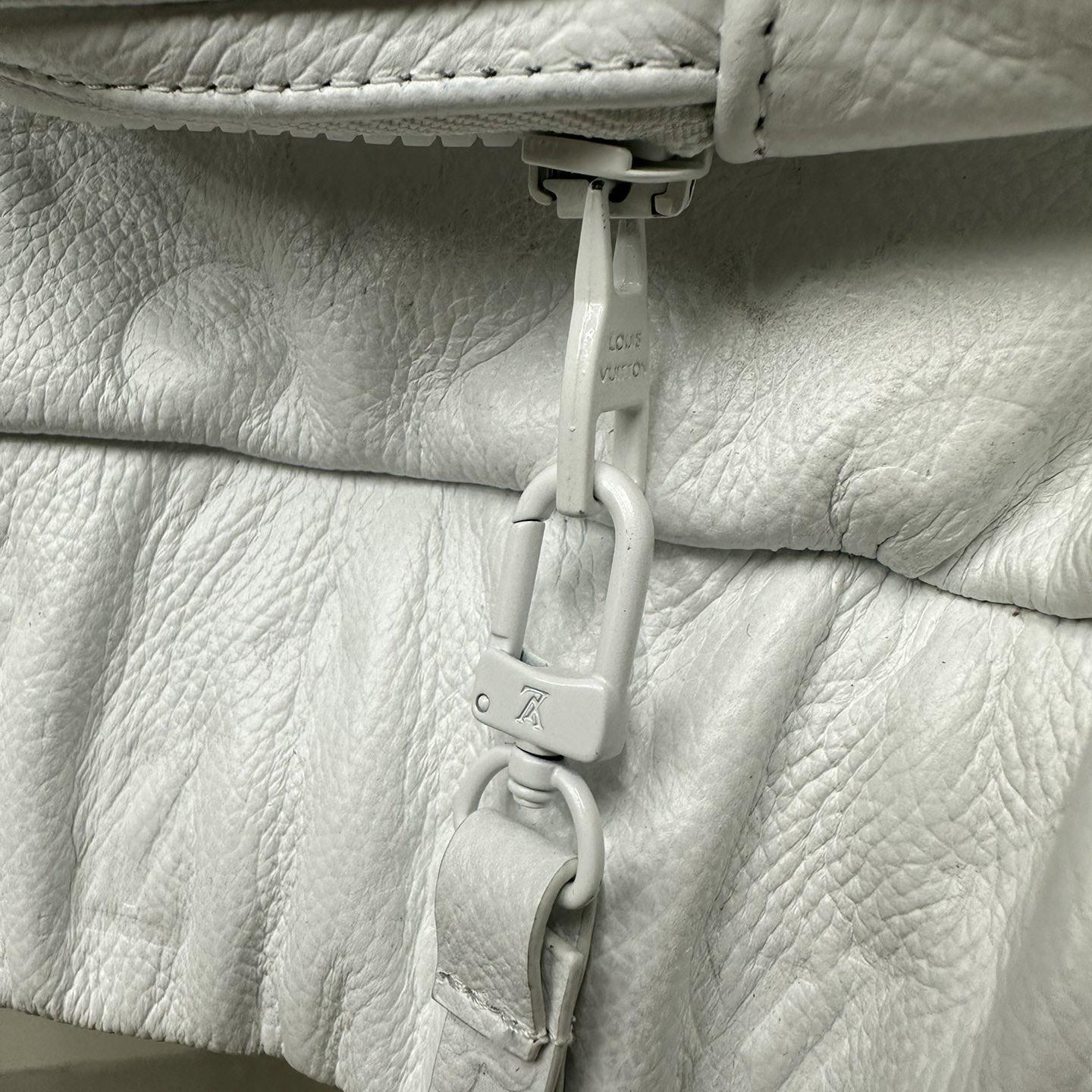 Louis Vuitton Black Monogram Leather Vest - DopestKickz