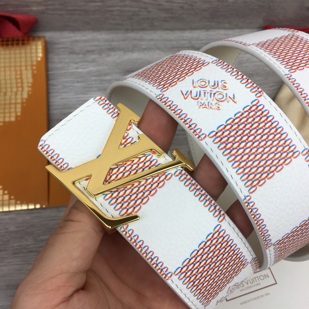 Louis Vuitton LV Optic 40MM Reversible Belt   M0556S - DopestKickz