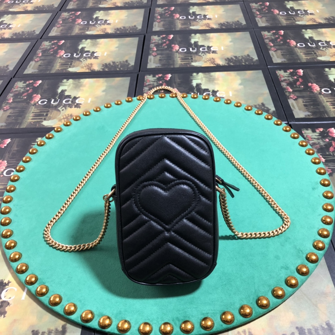Gucci GG Marmont Mini Bag(10.5-17-5cm) - DopestKickz