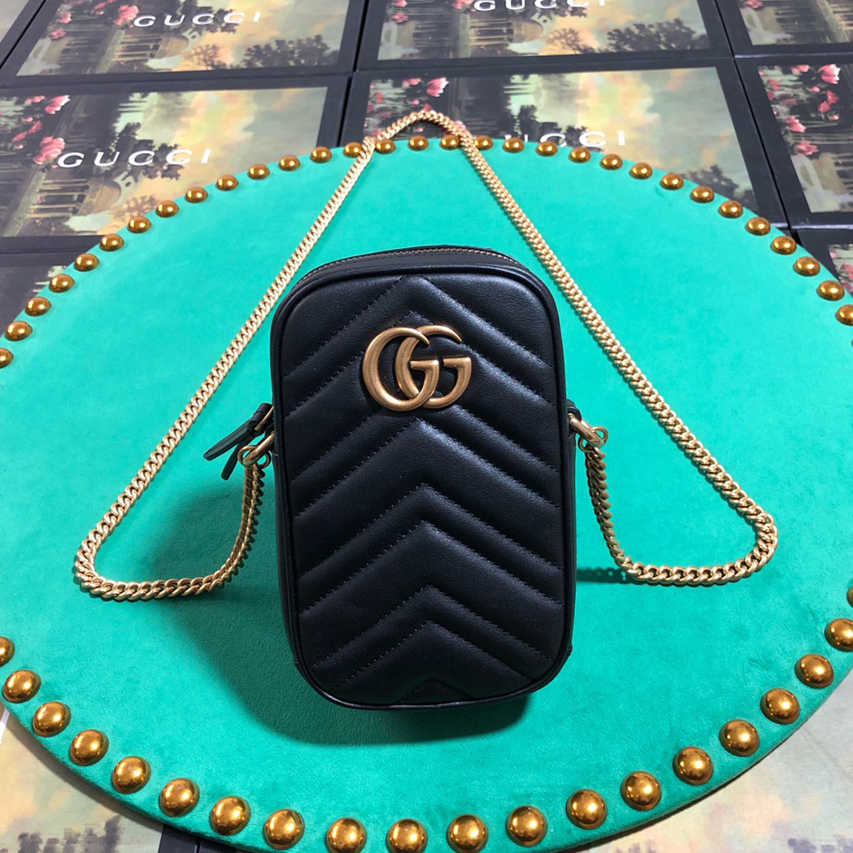Gucci GG Marmont Mini Bag(10.5-17-5cm) - DopestKickz
