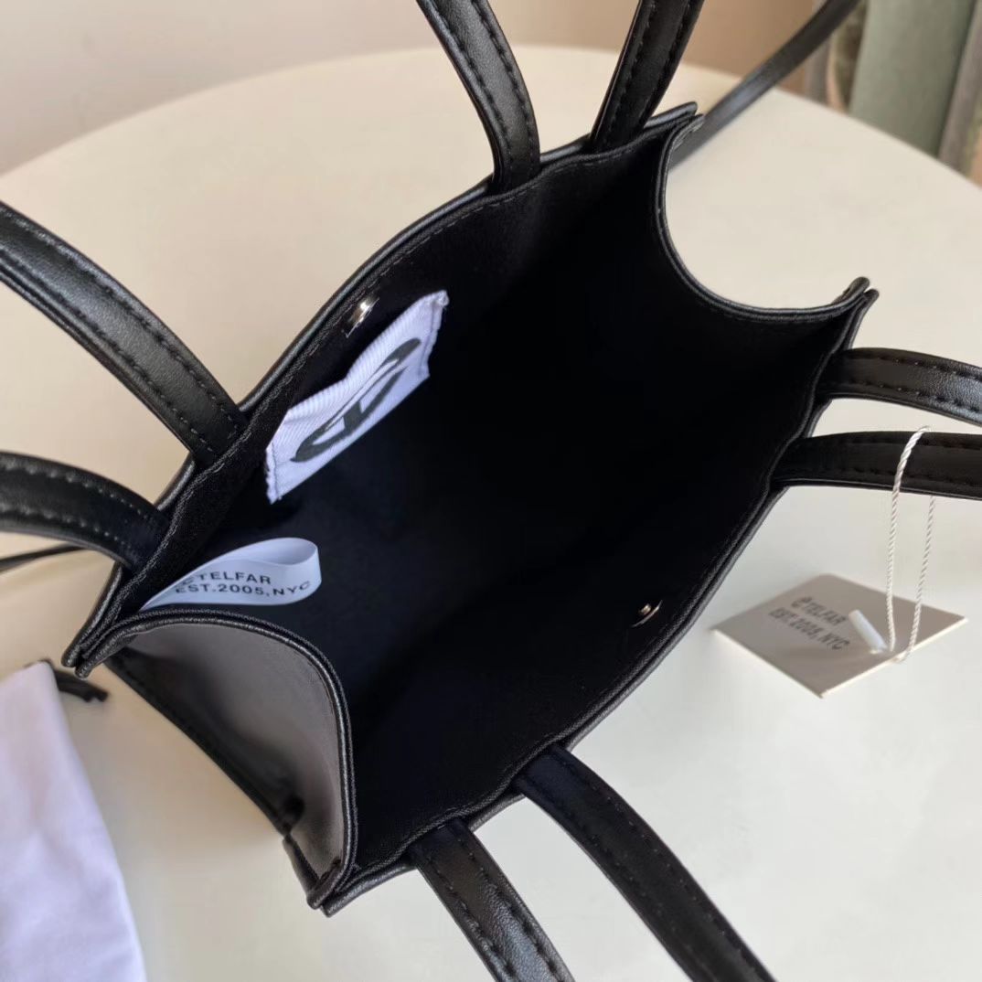 Dolce & Gabbana Small Black Shopping Bag(17-14-8) - DopestKickz