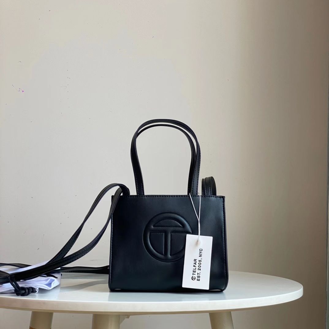 Dolce & Gabbana Small Black Shopping Bag(17-14-8) - DopestKickz