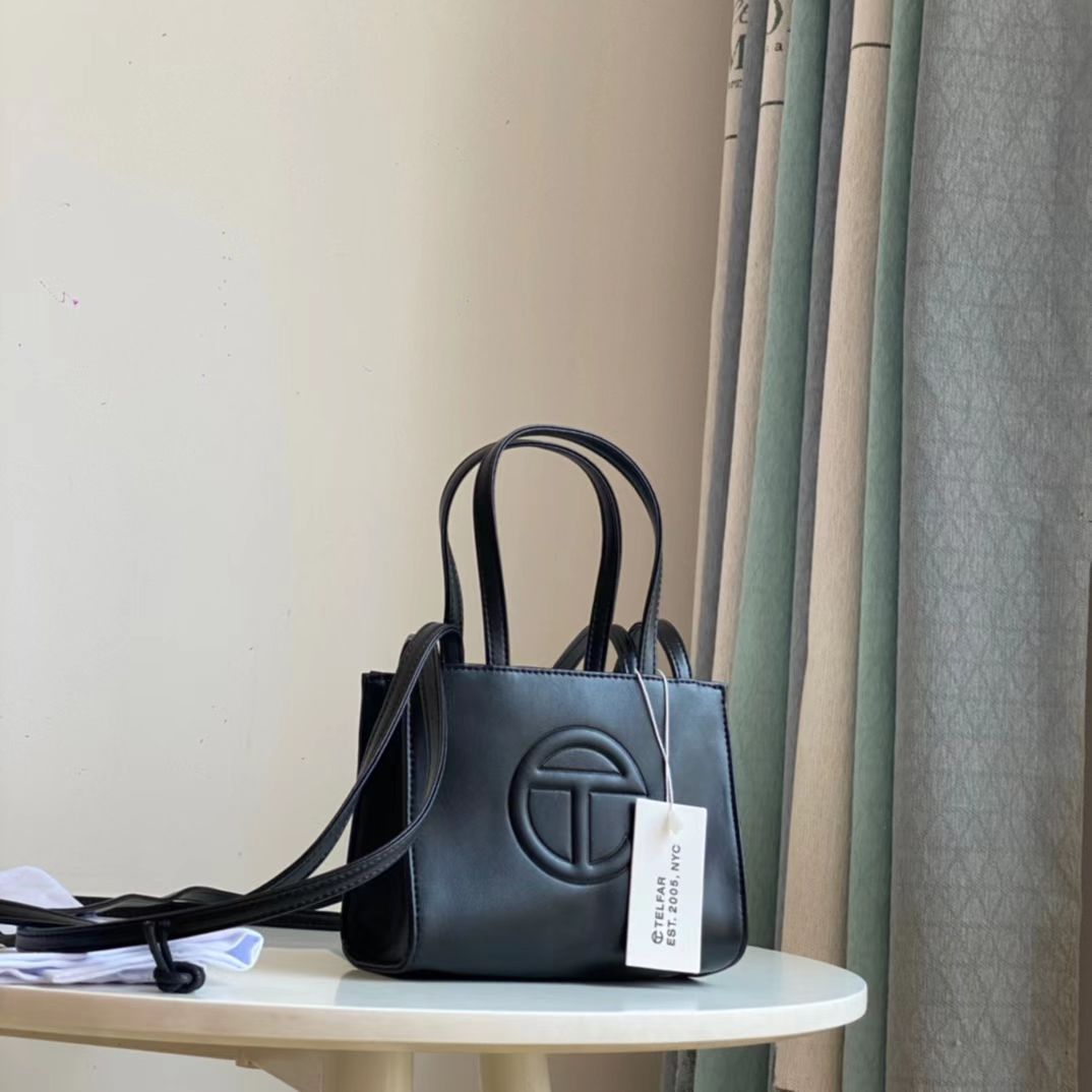 Dolce & Gabbana Small Black Shopping Bag(17-14-8) - DopestKickz