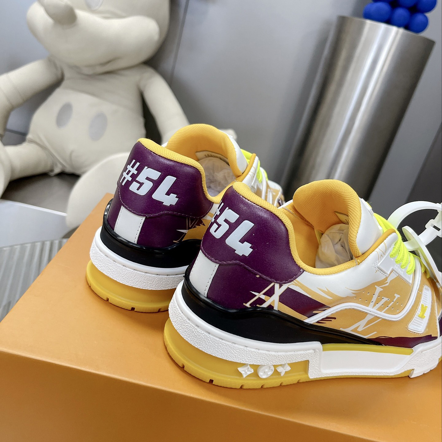 Louis Vuitton LV  Trainer Sneaker      - DopestKickz