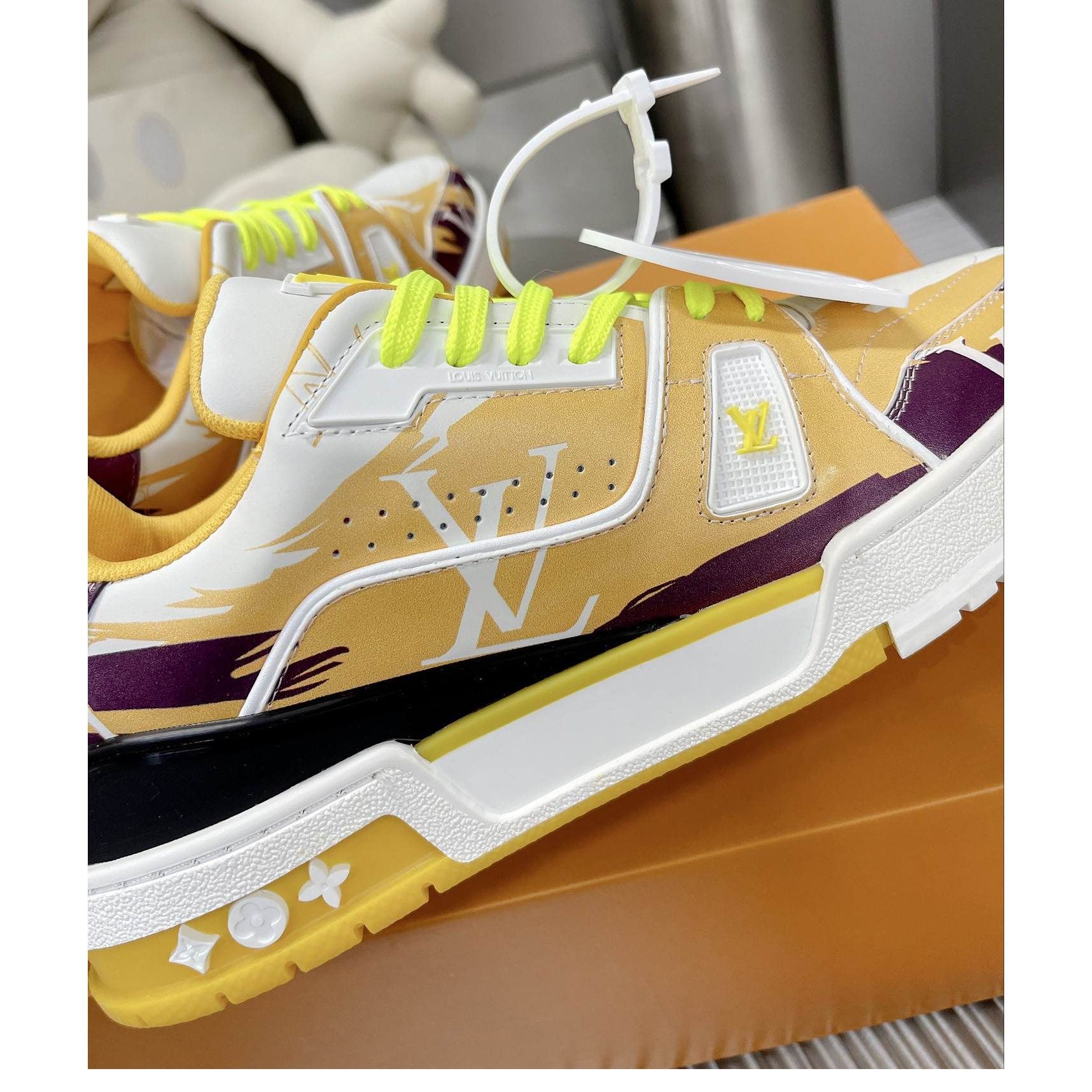 Louis Vuitton LV  Trainer Sneaker      - DopestKickz