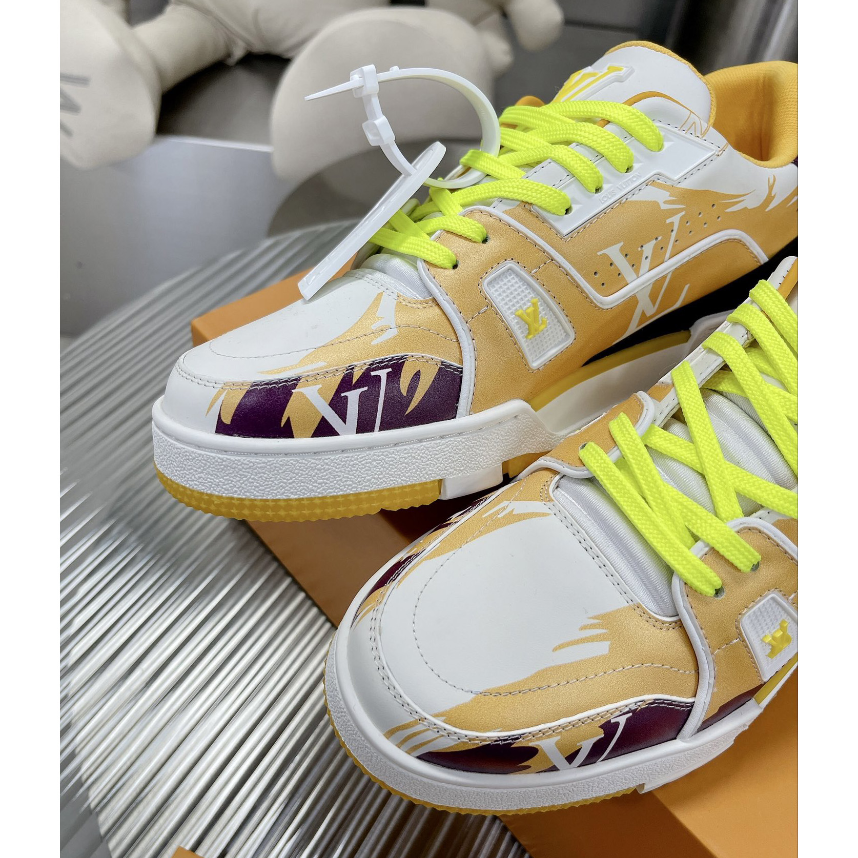 Louis Vuitton LV  Trainer Sneaker      - DopestKickz