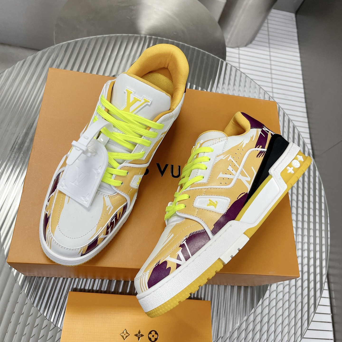 Louis Vuitton LV  Trainer Sneaker      - DopestKickz