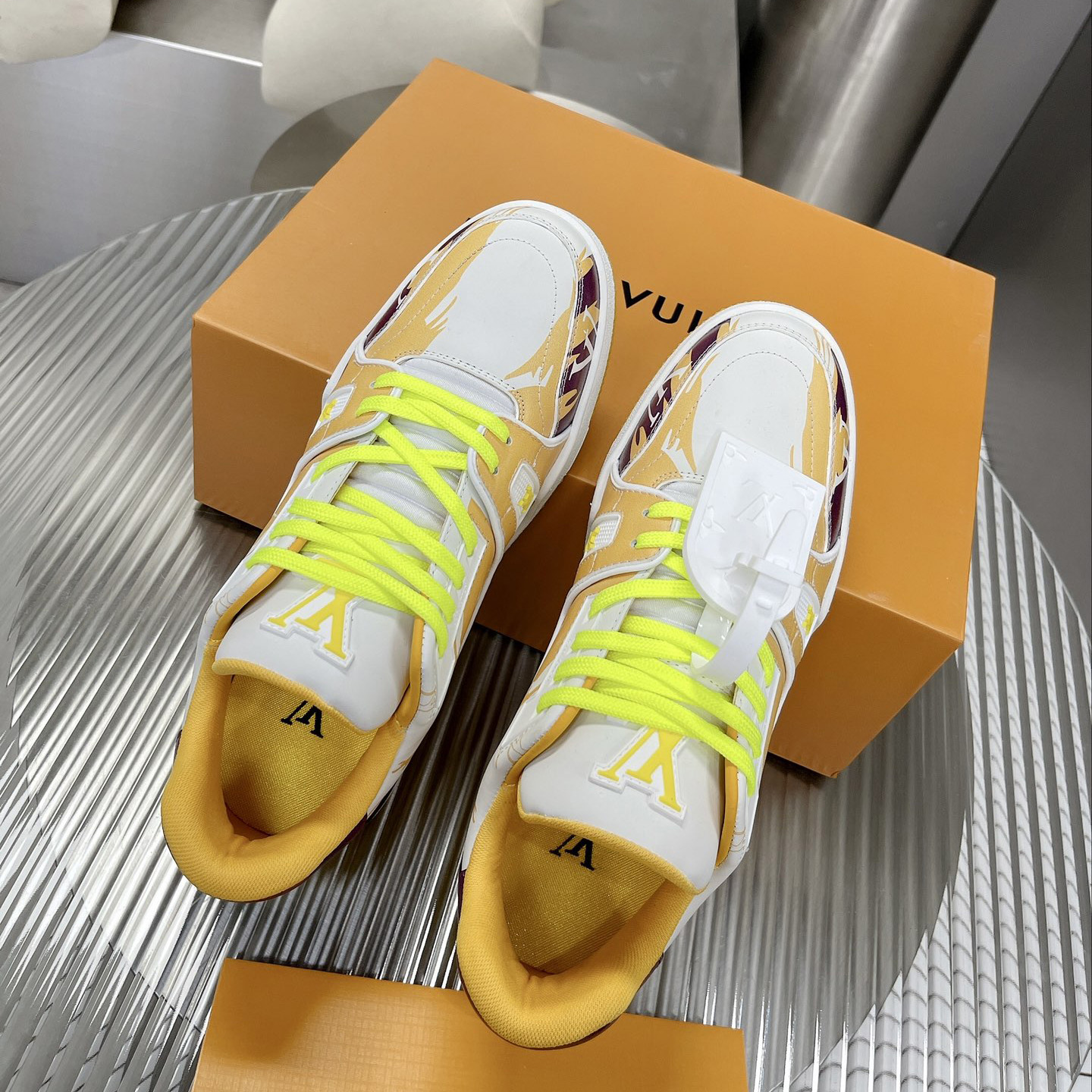 Louis Vuitton LV  Trainer Sneaker      - DopestKickz