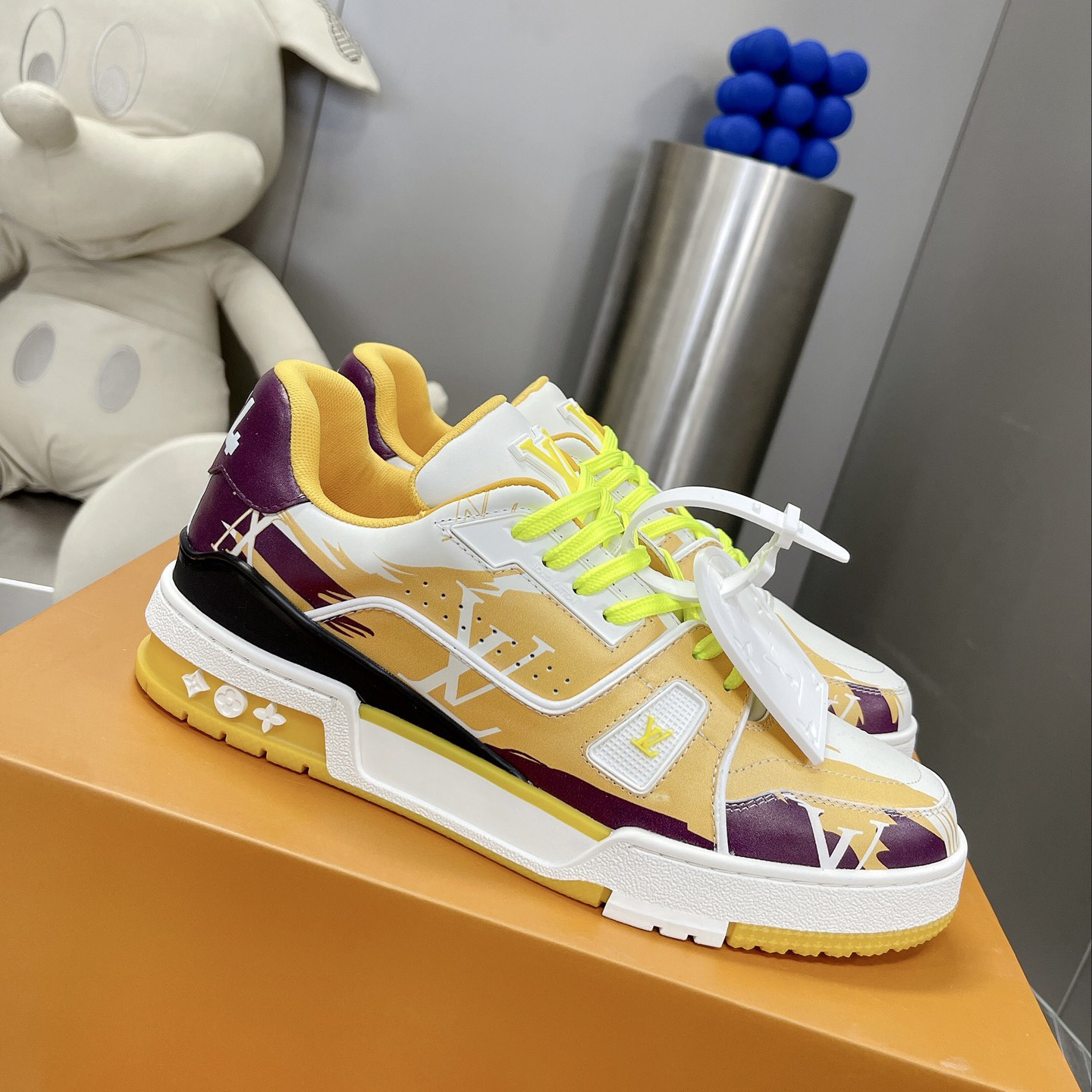 Louis Vuitton LV  Trainer Sneaker      - DopestKickz