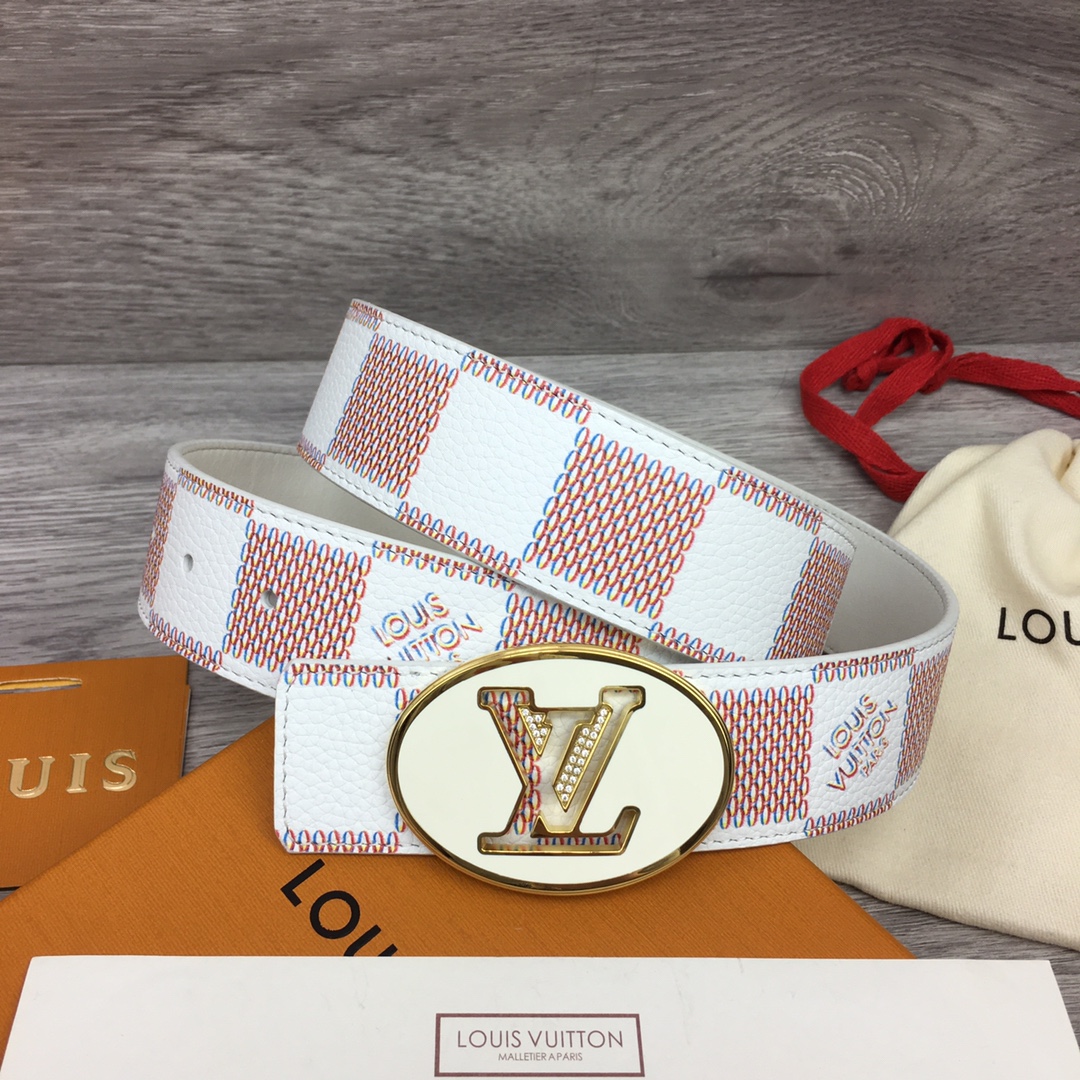 Louis Vuitton LV Optic 40MM Reversible Belt   M0556S - DopestKickz