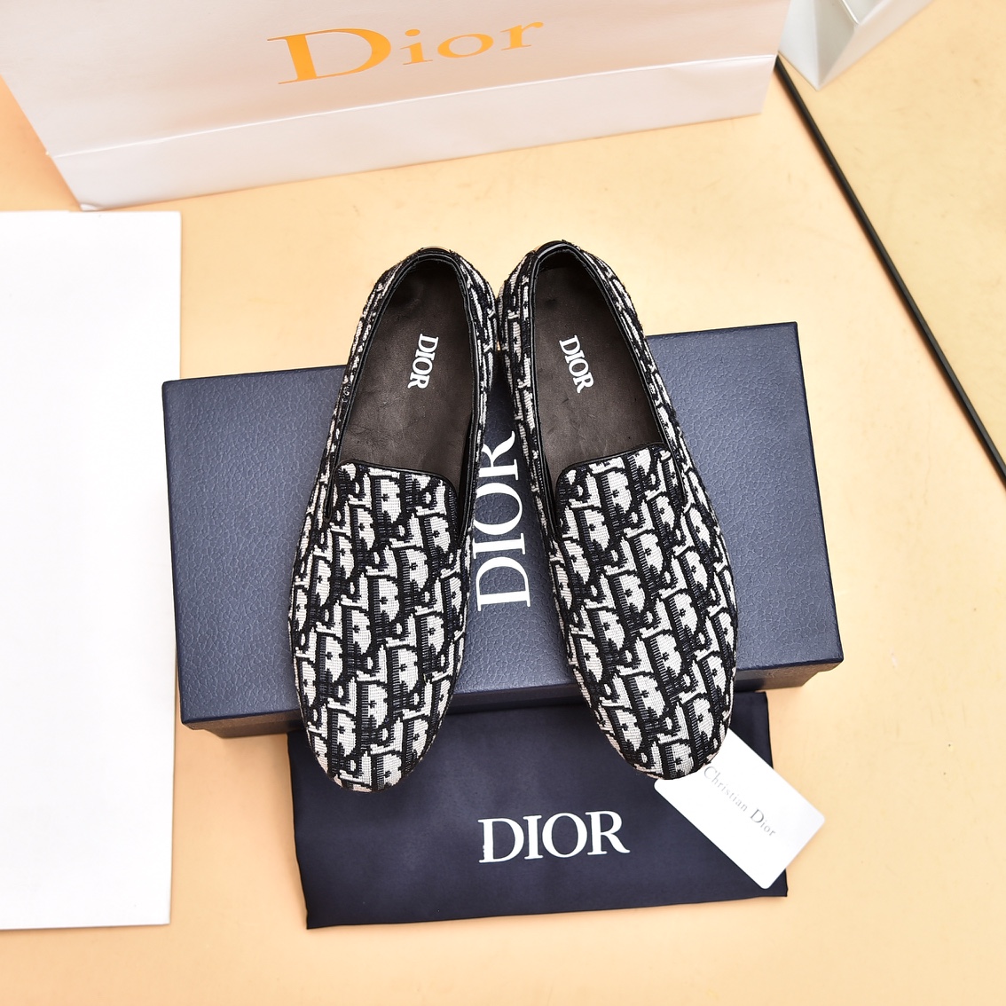 Dior Obique Jacquard Loafer - DopestKickz