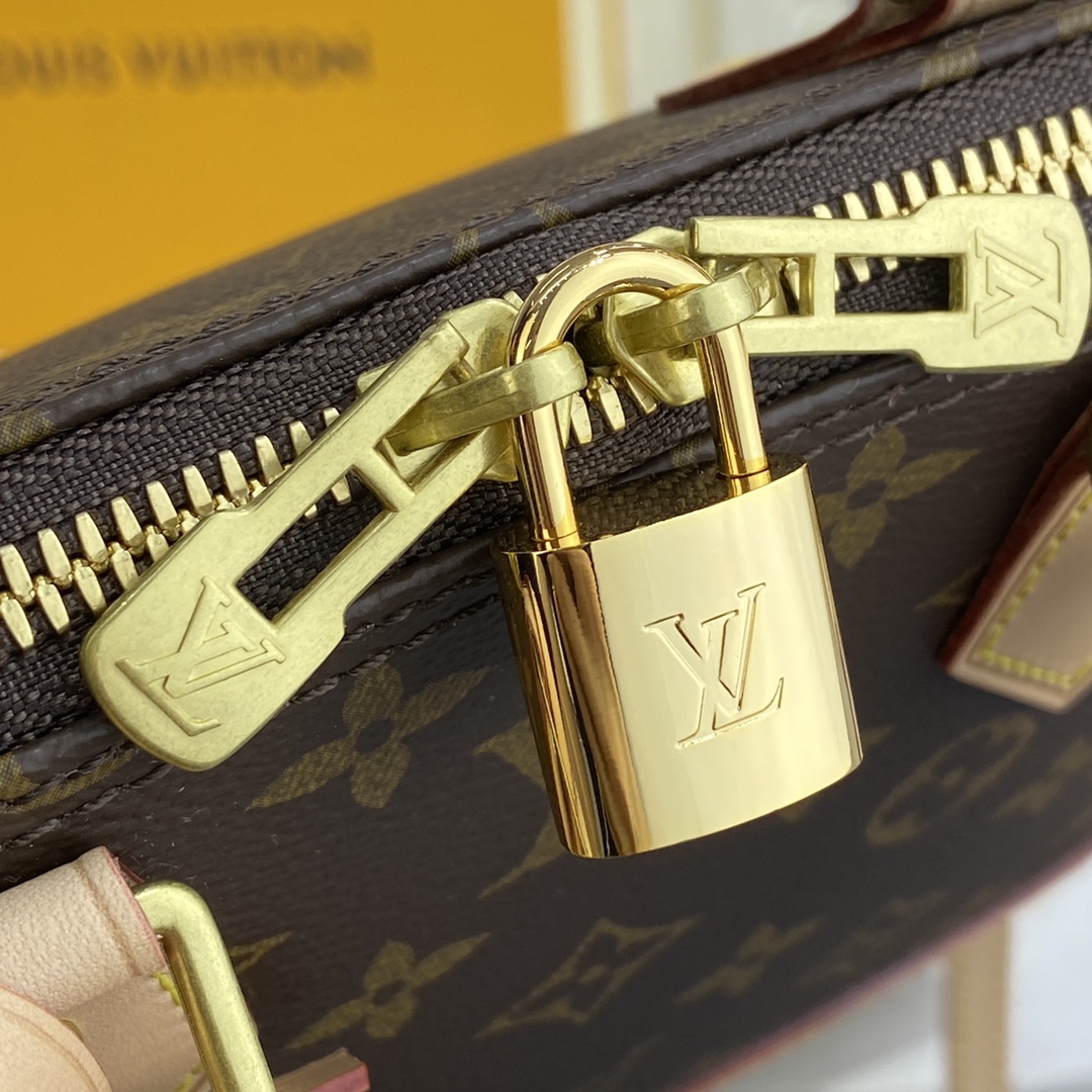 Louis Vuitton Alma BB Monogram Canvas Handbag (23.5-17.5-11.5cm)     M53152 - DopestKickz