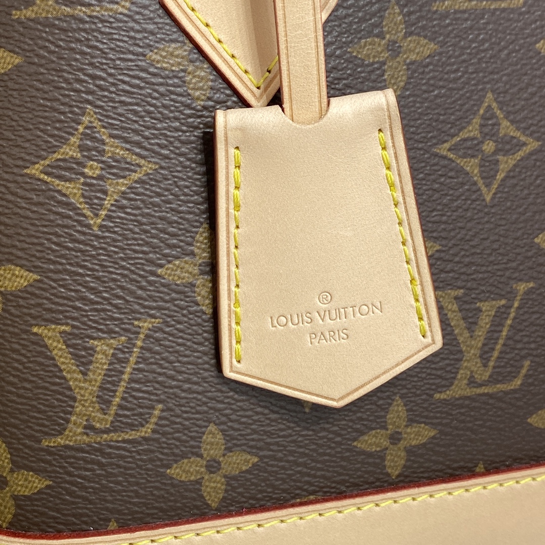 Louis Vuitton Alma BB Monogram Canvas Handbag (23.5-17.5-11.5cm)     M53152 - DopestKickz