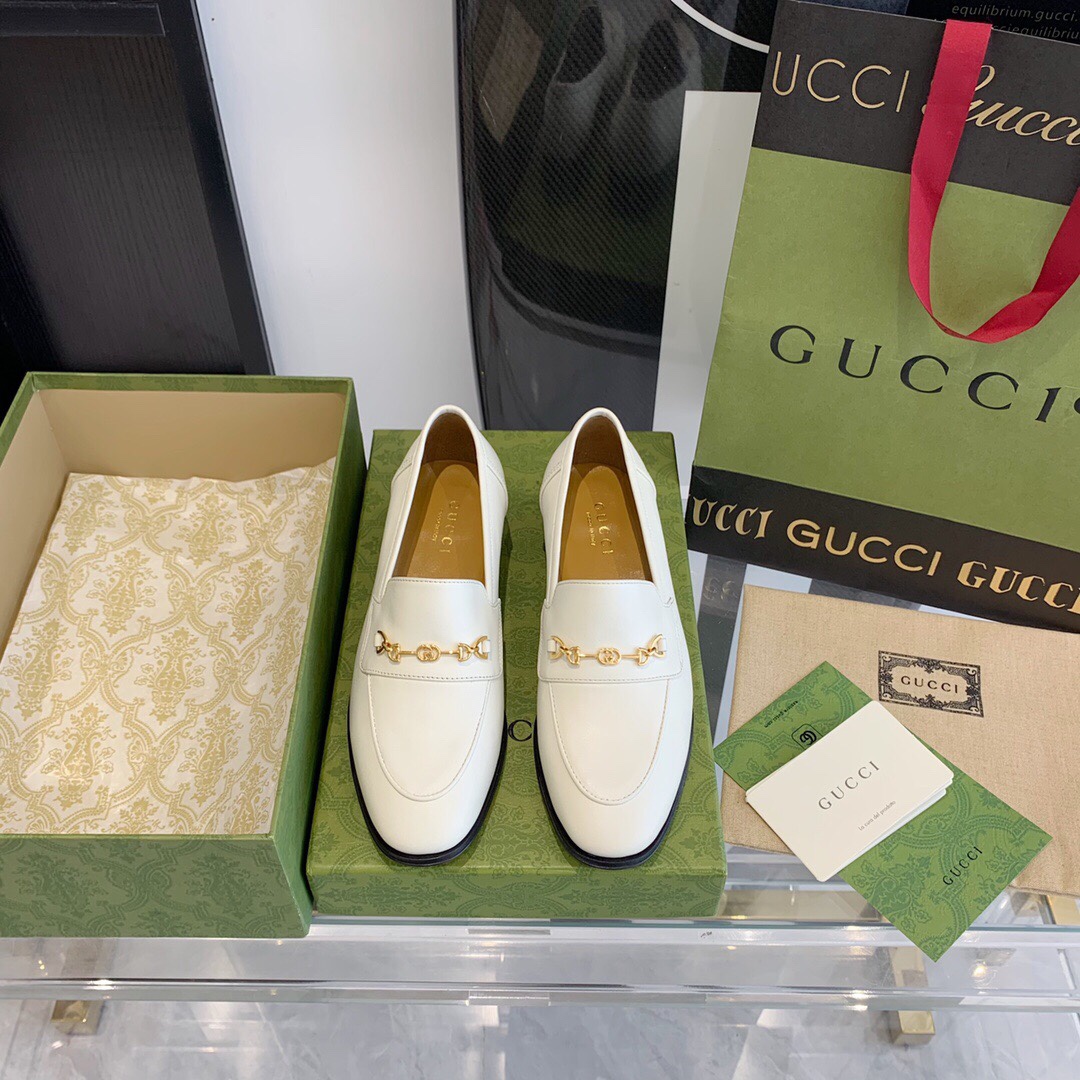 Gucci Women's Loafer With Horsebit - DopestKickz