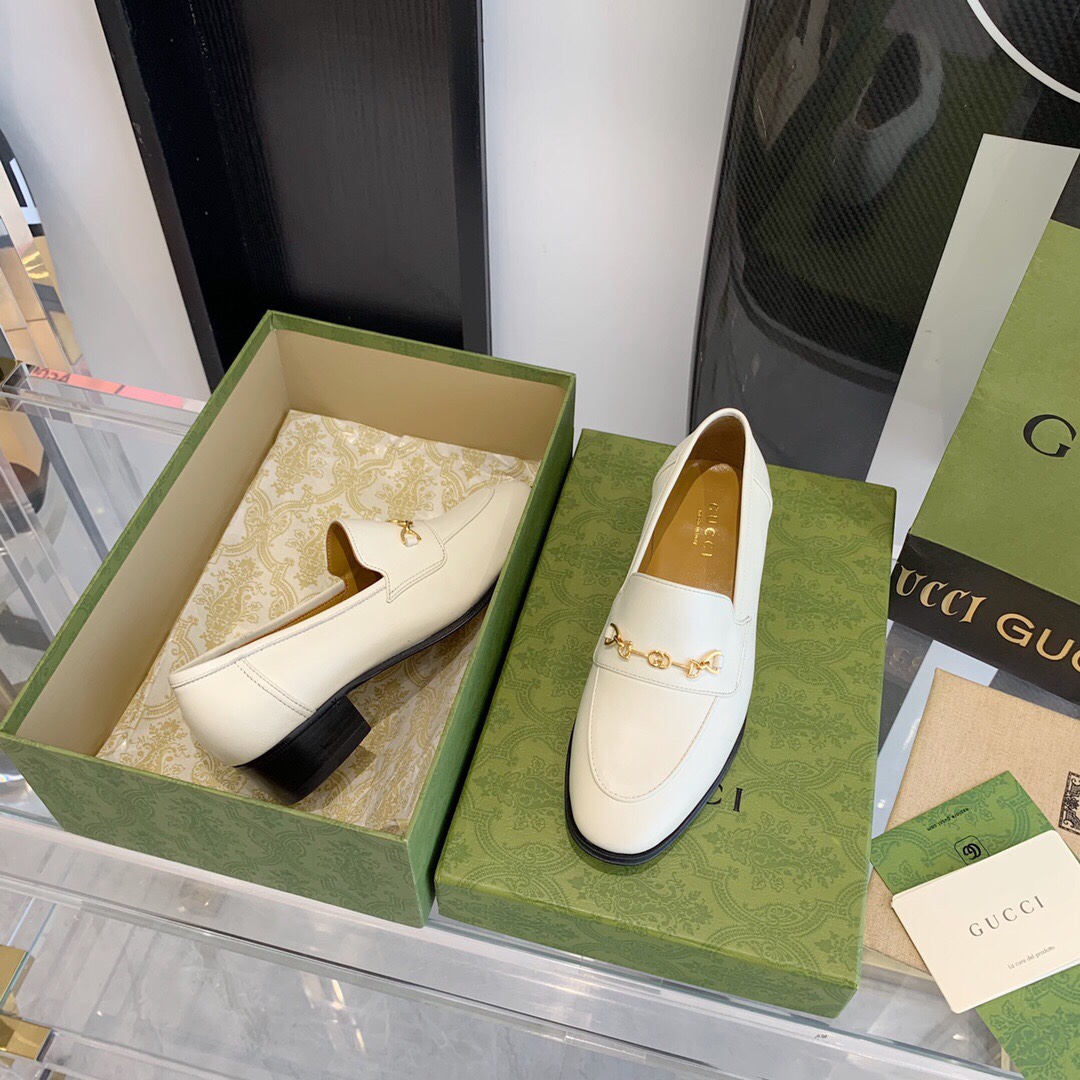 Gucci Women's Loafer With Horsebit - DopestKickz