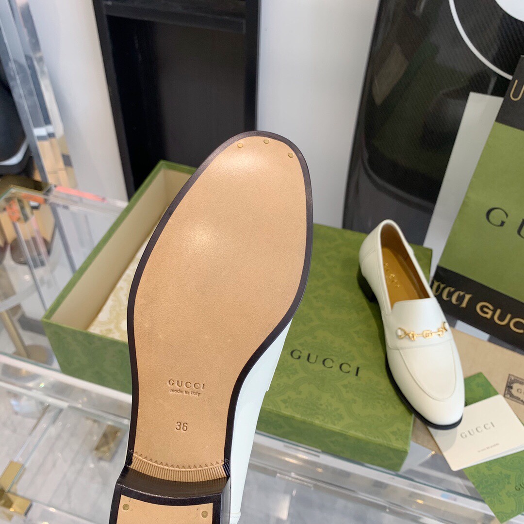 Gucci Women's Loafer With Horsebit - DopestKickz