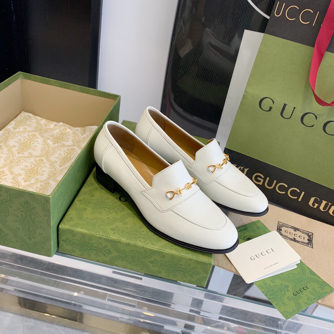 Gucci Women's Loafer With Horsebit - DopestKickz