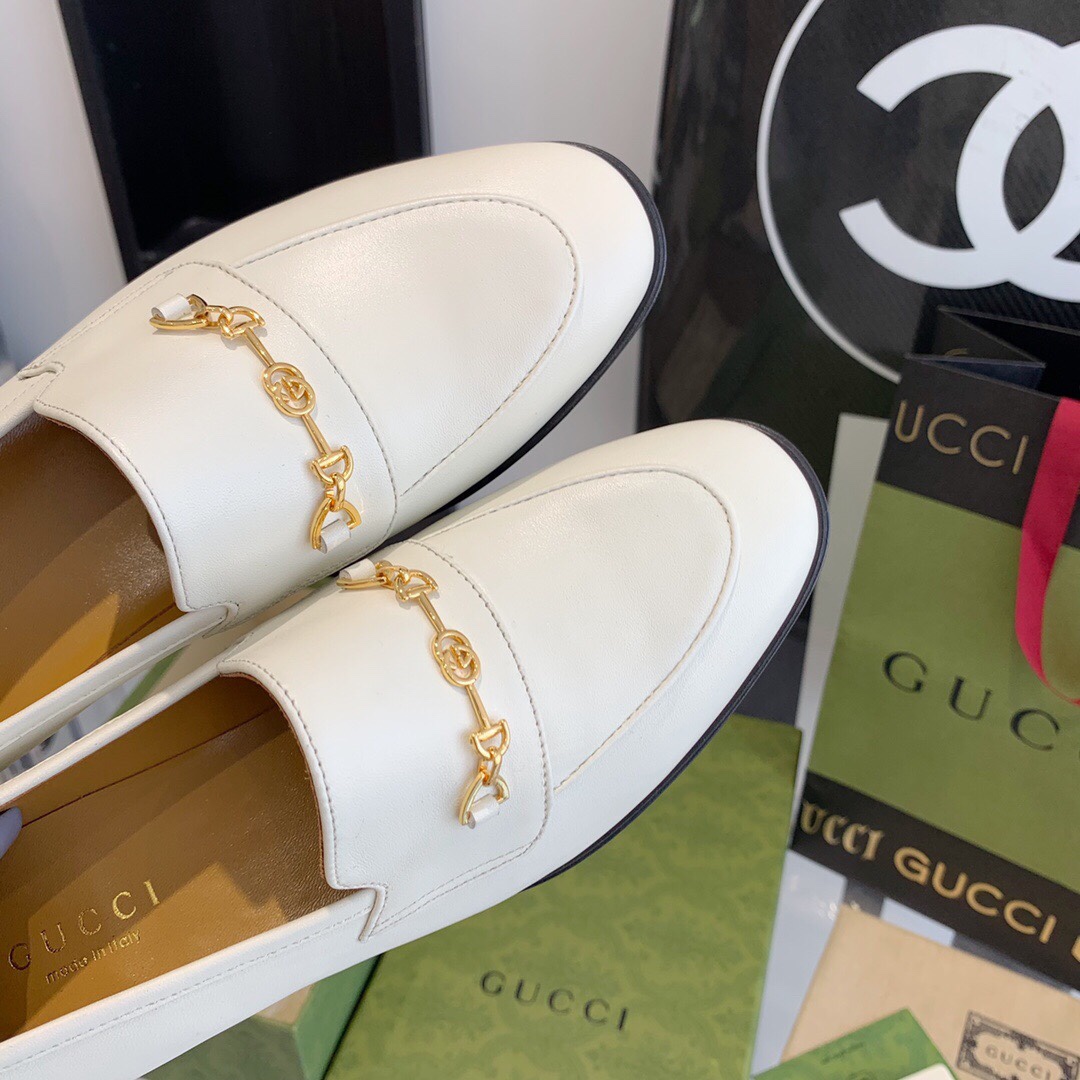 Gucci Women's Loafer With Horsebit - DopestKickz