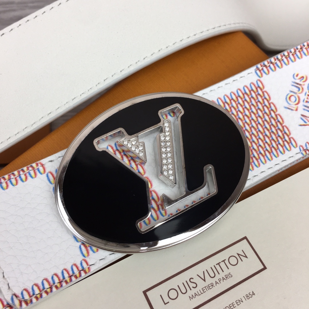 Louis Vuitton LV Optic 40MM Reversible Belt   M0556S - DopestKickz