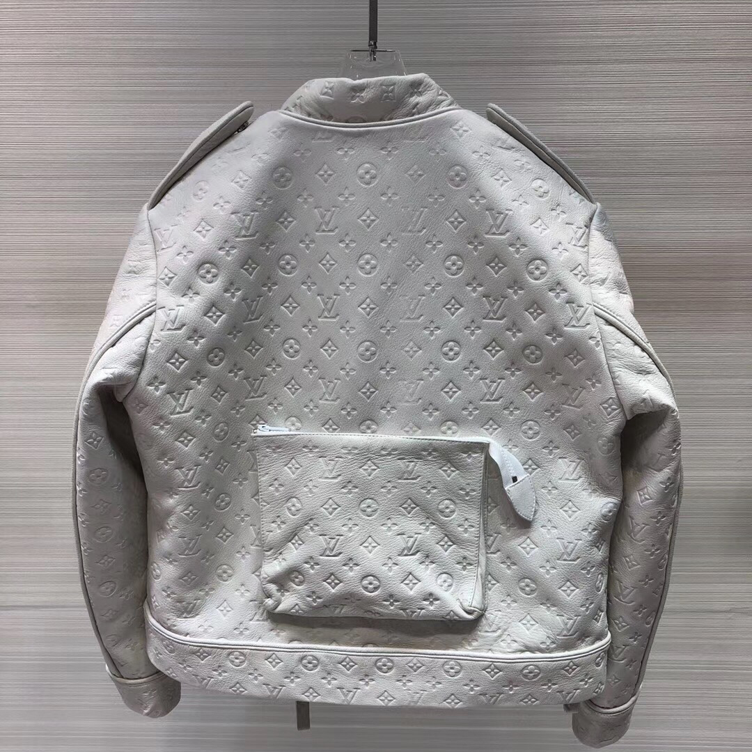 Louis Vuitton Monogram Embossed Utility Jacket - DopestKickz