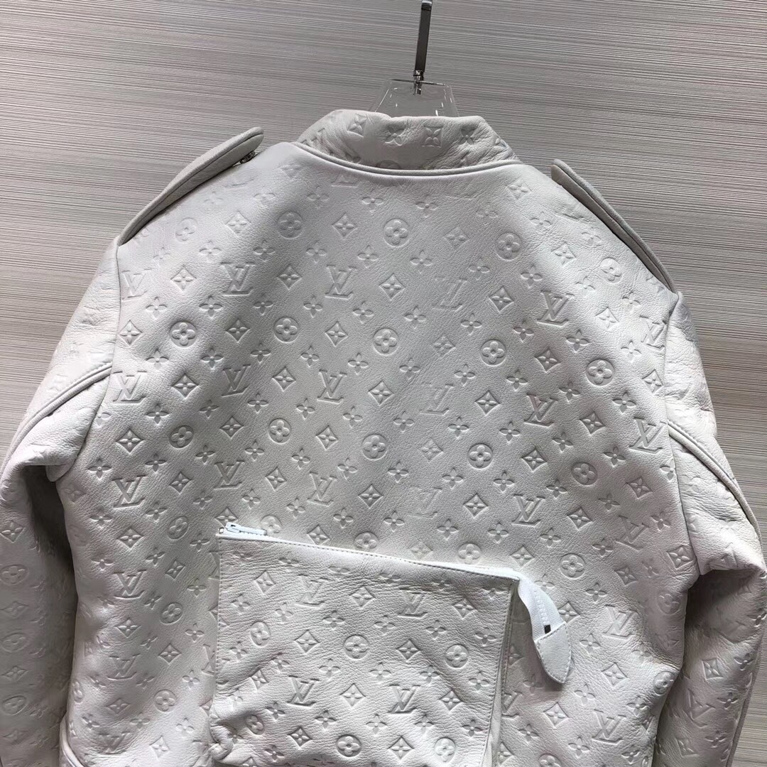 Louis Vuitton Monogram Embossed Utility Jacket - DopestKickz