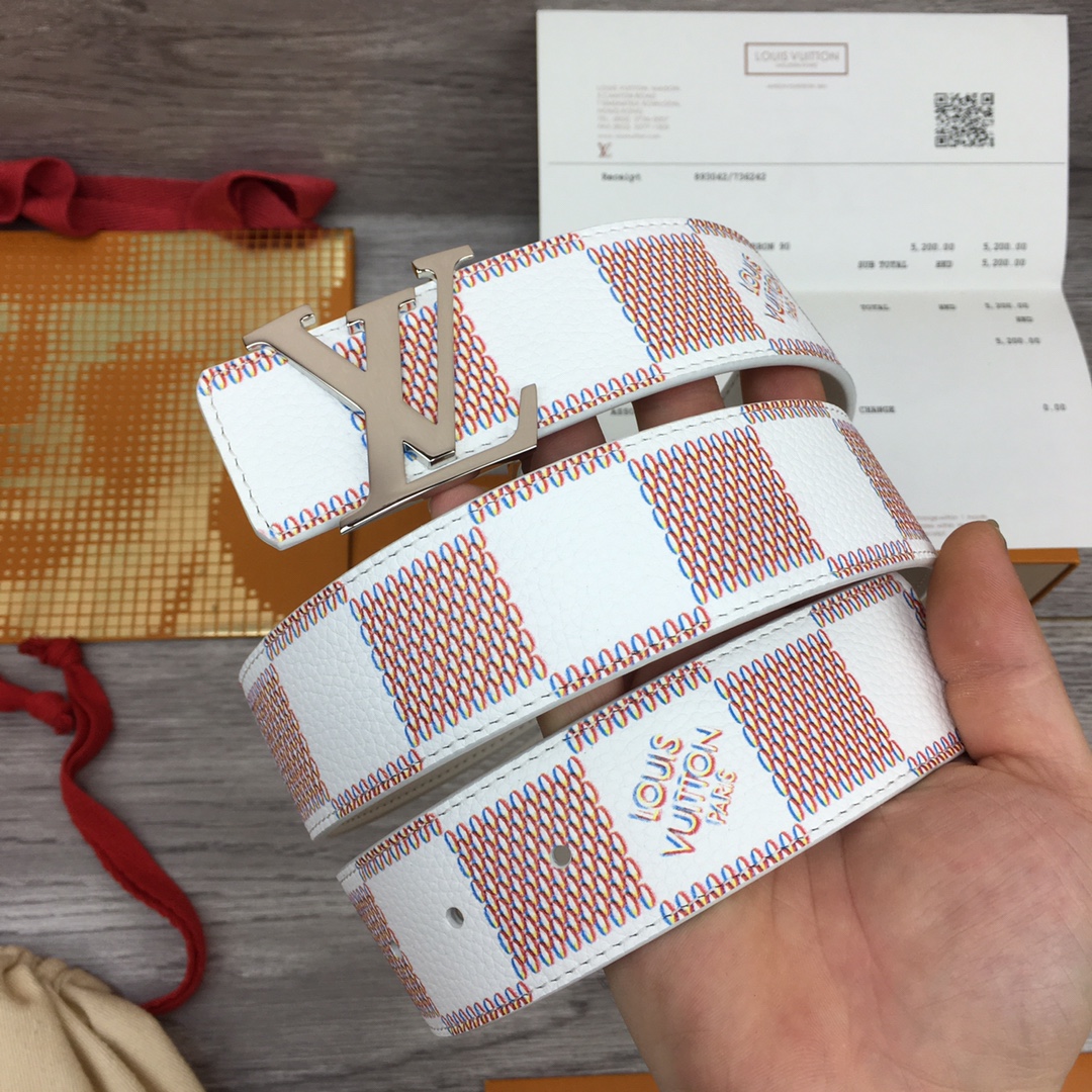 Louis Vuitton LV Optic 40MM Reversible Belt   M0556S - DopestKickz